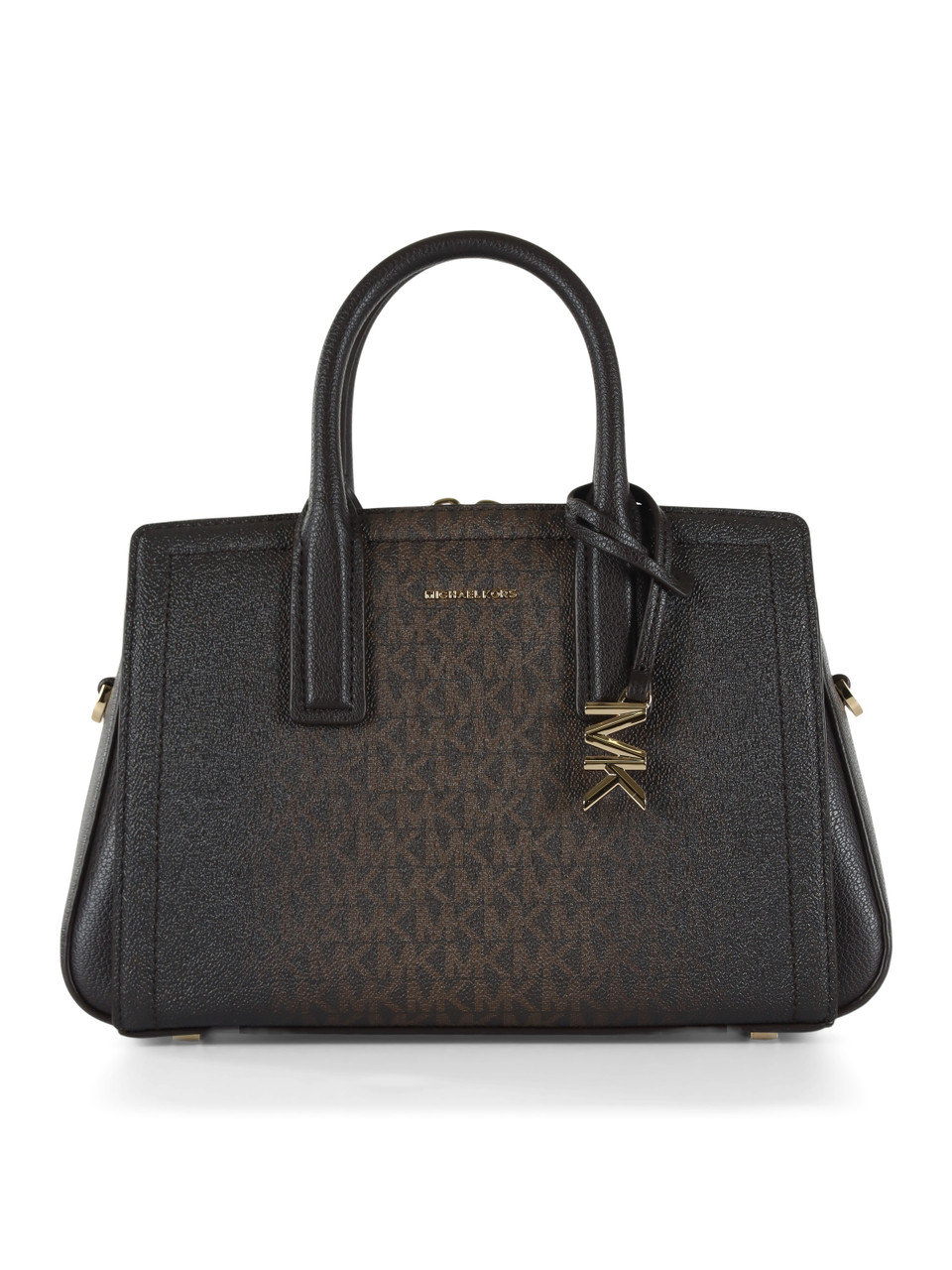 dunkelbraun | LAILA Small Handtasche mit Logodruck