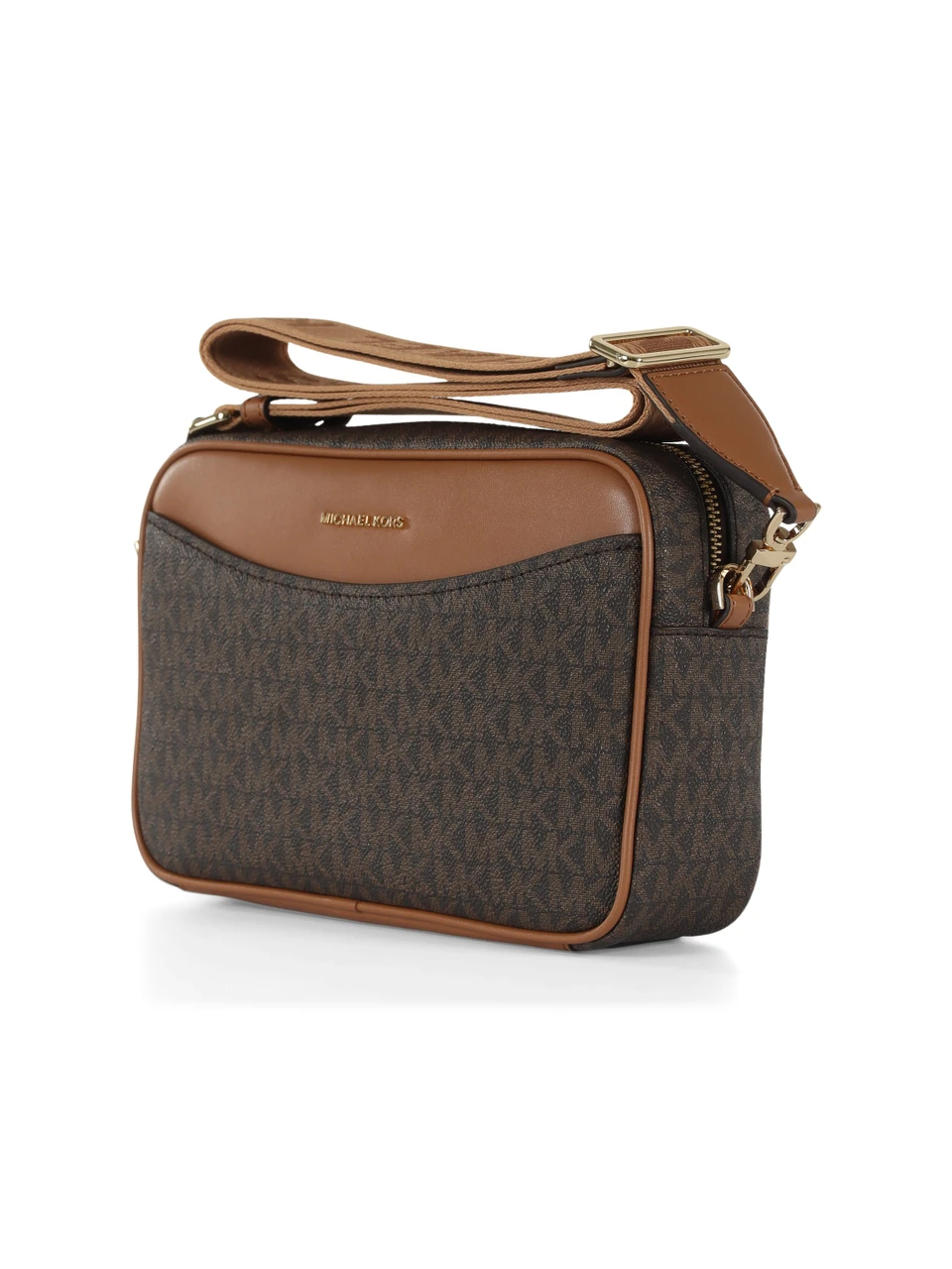 BRAUN | Umhängetasche mit Logo-Print BEV Large