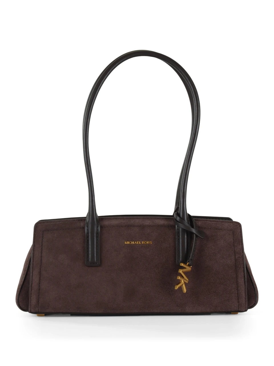 BRAUN | LAILA Small Schultertasche aus Wildleder