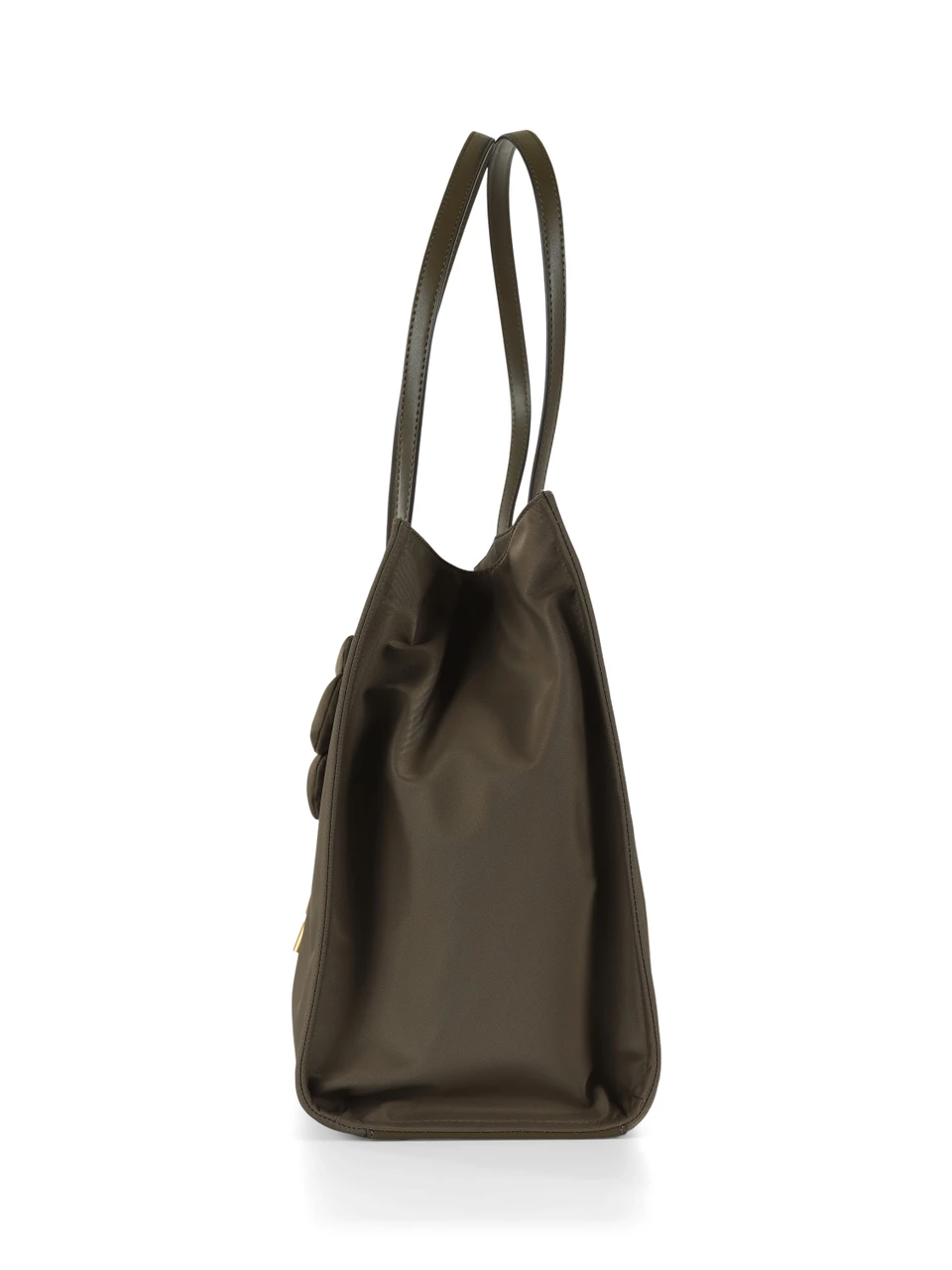VERDE MILITARE | Borsa tote in nylon NOLITA Large