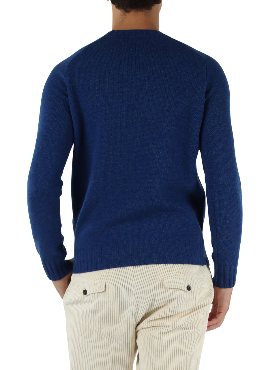 BLUETTE | Maglia girocollo in lana merino extrafine