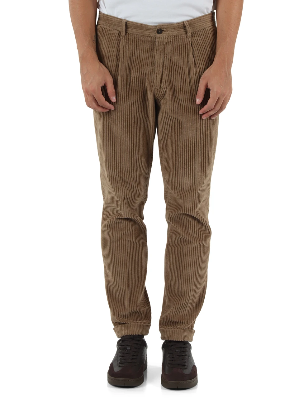 KAMEL | Cordhose mit Bundfalten