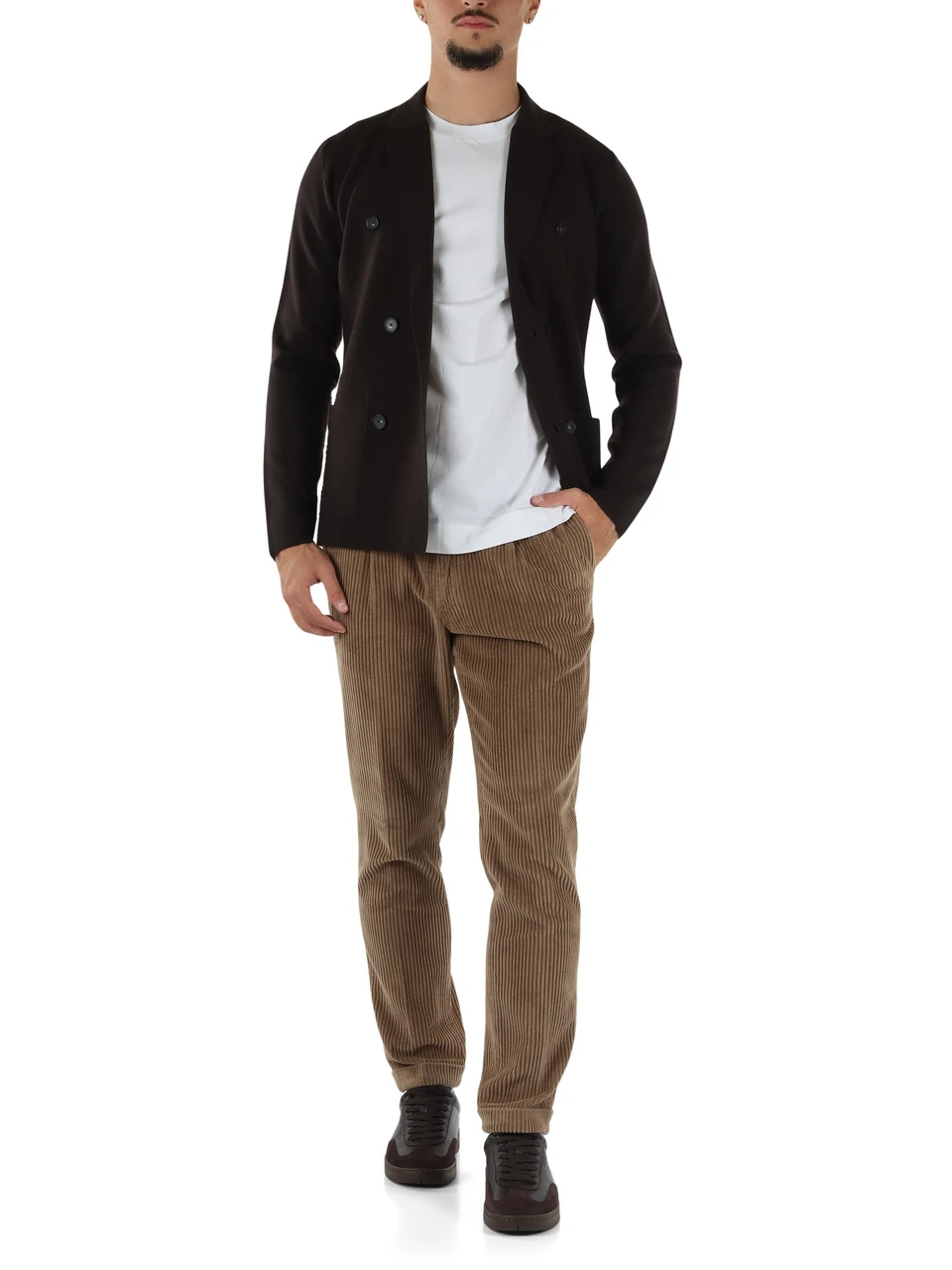 KAMEL | Cordhose mit Bundfalten