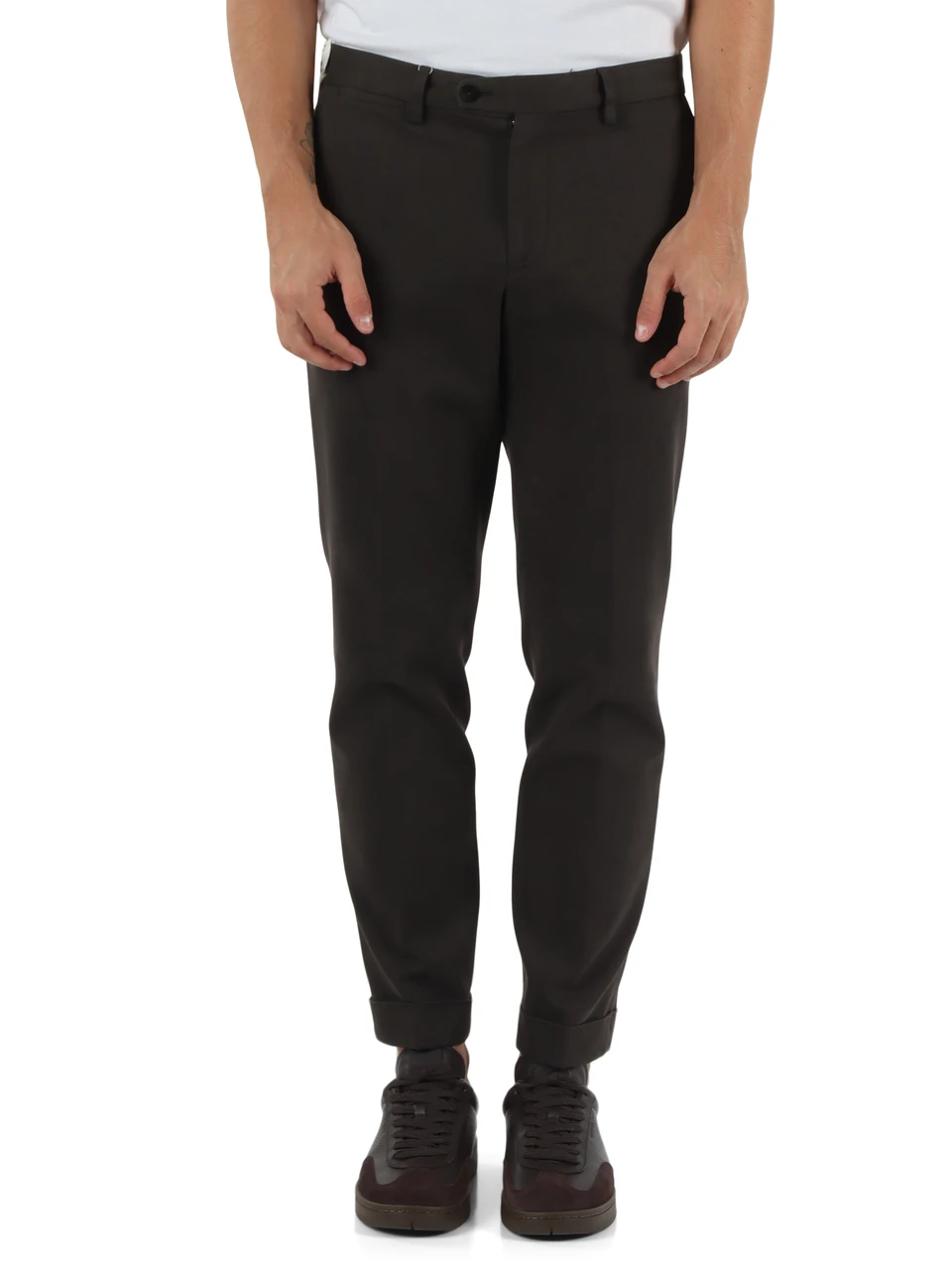 BRAUN | Chino-Hose aus Stretch-Baumwolle