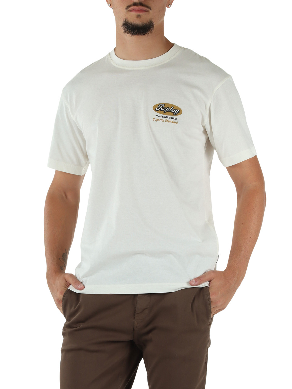 OFF WHITE | T-shirt in cotone con stampa logo