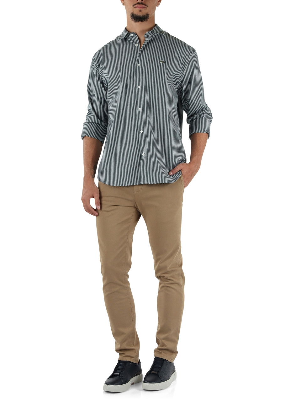 CAMMELLO | Pantalone in cotone stretch JACK Chino Slim fit