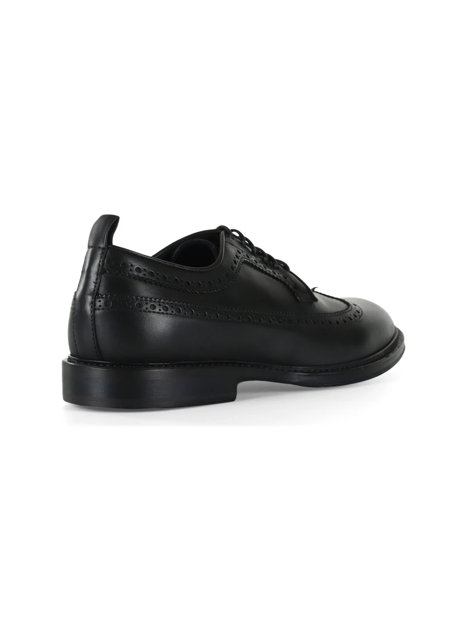 NERO | Stringata derby in pelle PRU 503