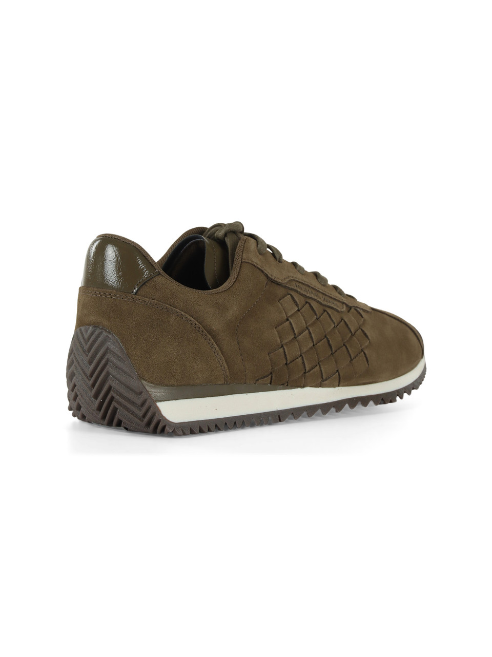 VERDE MILITARE | Sneakers in suede ed ecopelle RHODES TRAINER