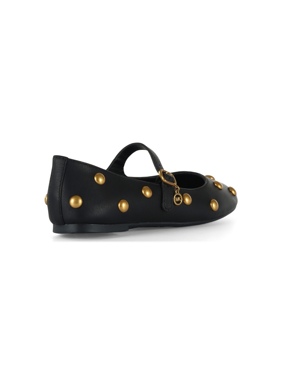 NERO | Ballerine in pelle NELLIE con borchie applicate