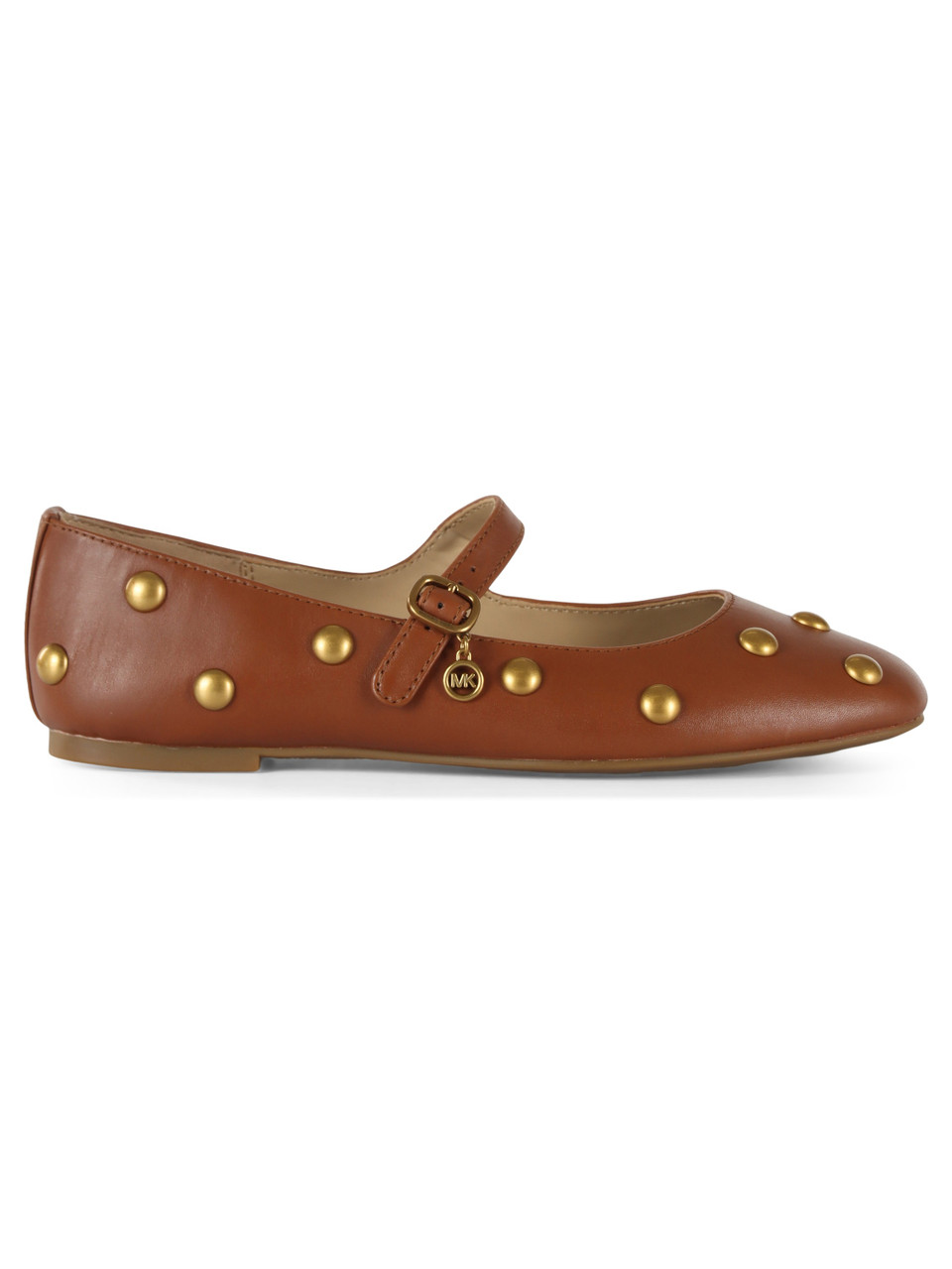 CUOIO | Ballerine in pelle NELLIE con borchie applicate