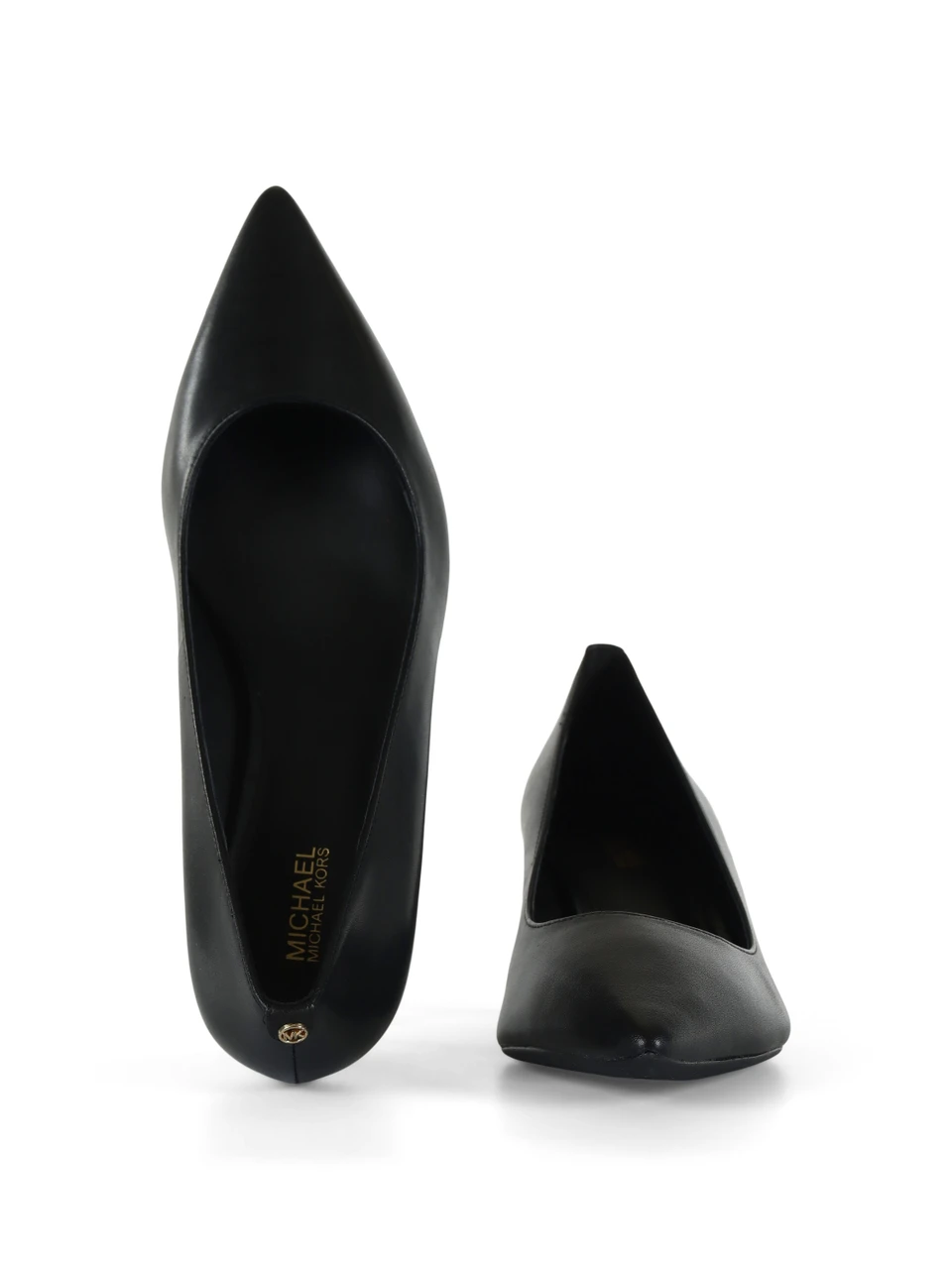 NERO | Décolleté in pelle ALINA con tacco kitten