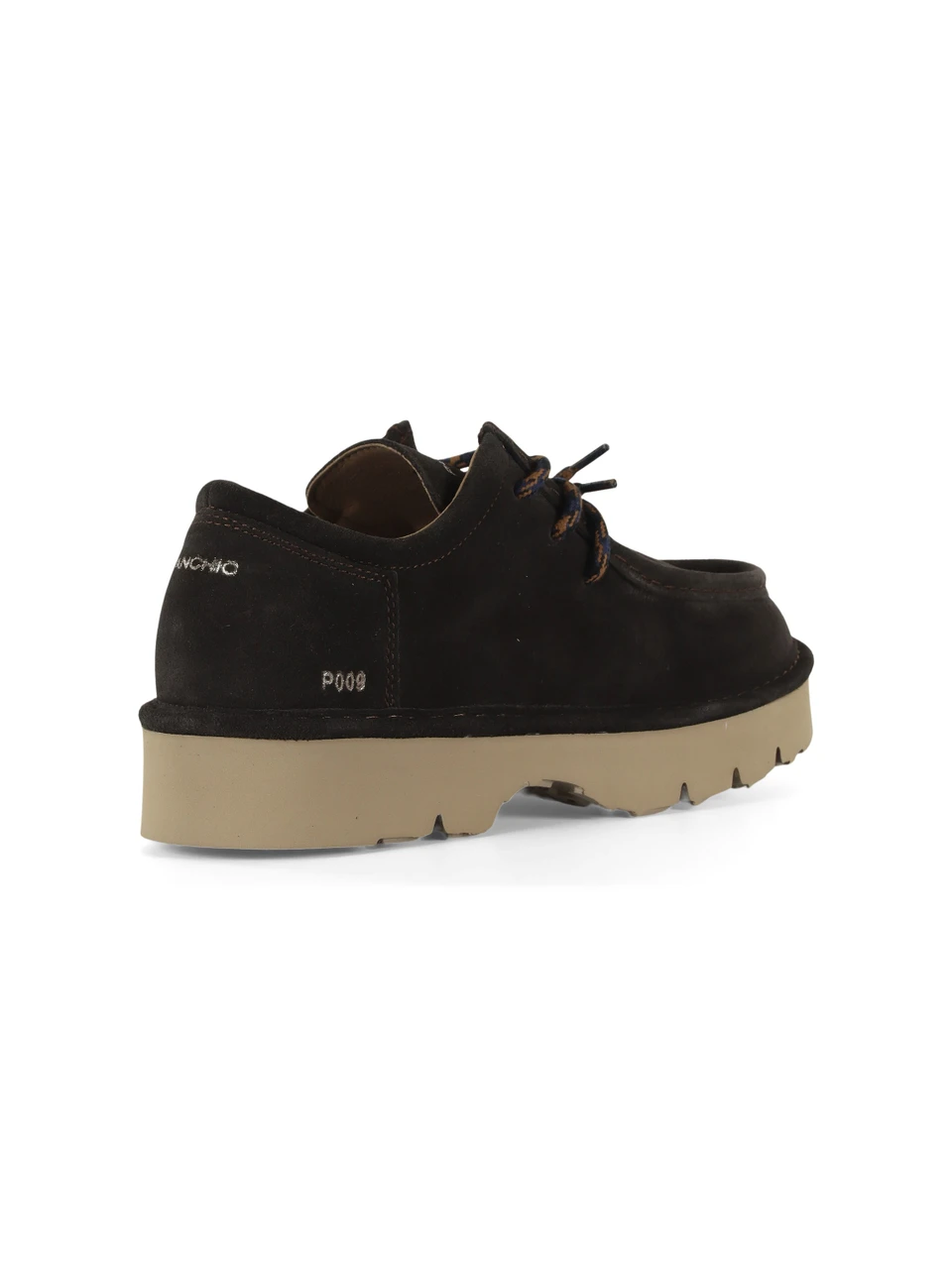 MARRONE | Stringate in suede P009 DUNE