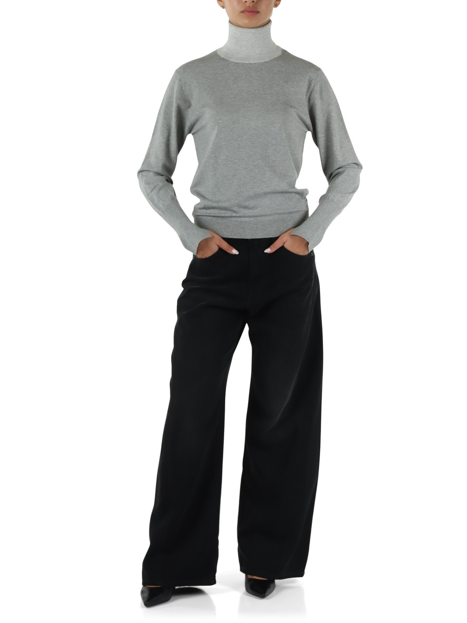 NERO | Pantaloni jeans NARJA Low Waist Baggy Fit