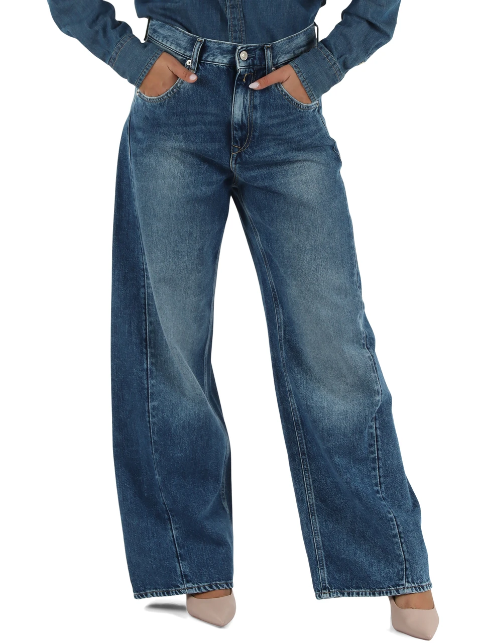 BLU | Pantaloni jeans NARJA Low Waist Baggy Fit