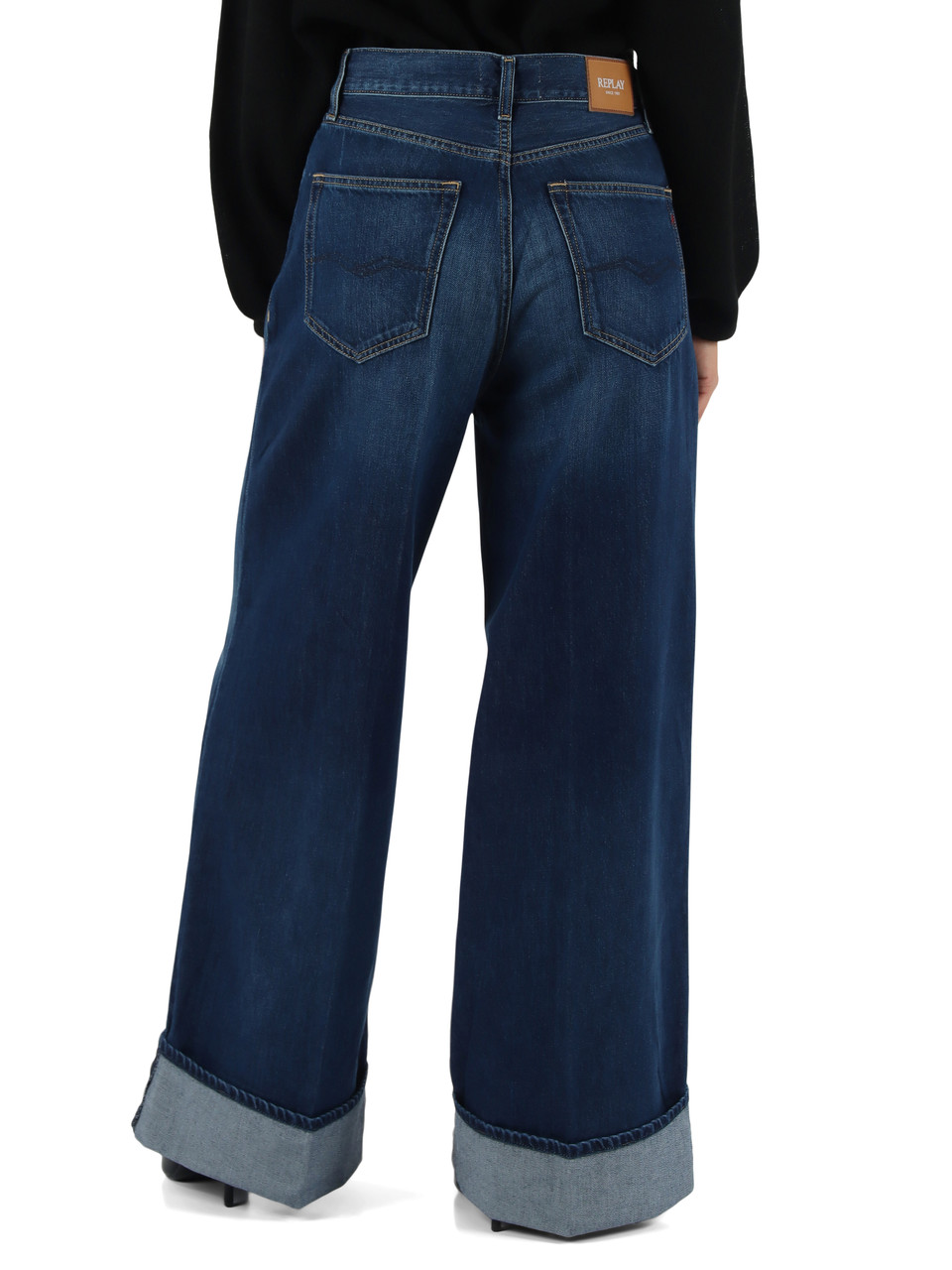 BLU | Pantaloni jeans NARJA Low Waist Wide Leg Fit