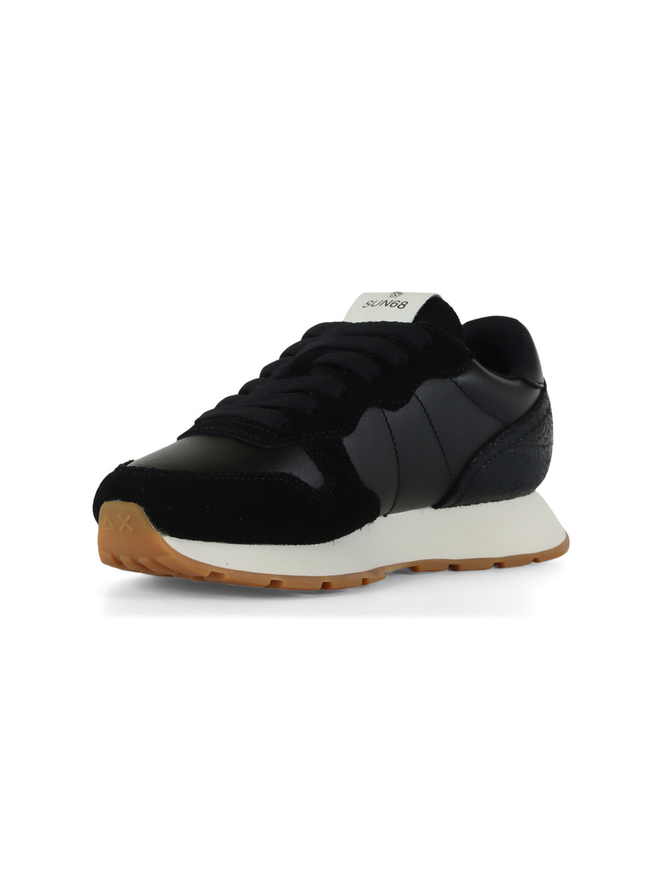NERO | Sneakers in pelle ed ecopelle ALLY STUDS