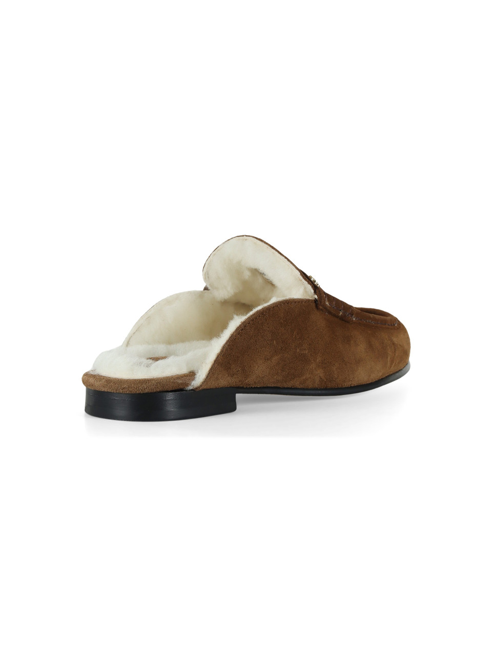 MARRONE CHIARO | Mule in suede modello mocassino JADEY
