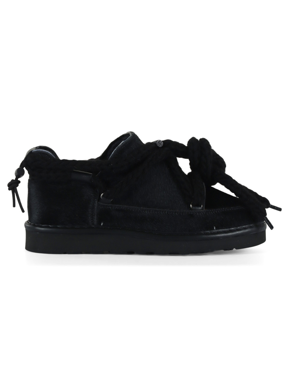 NERO | Stivaletto P021 COZY in cavallino con interno in shearling