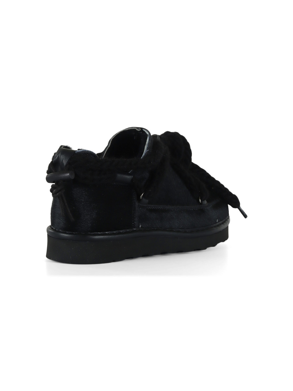 NERO | Stivaletto P021 COZY in cavallino con interno in shearling