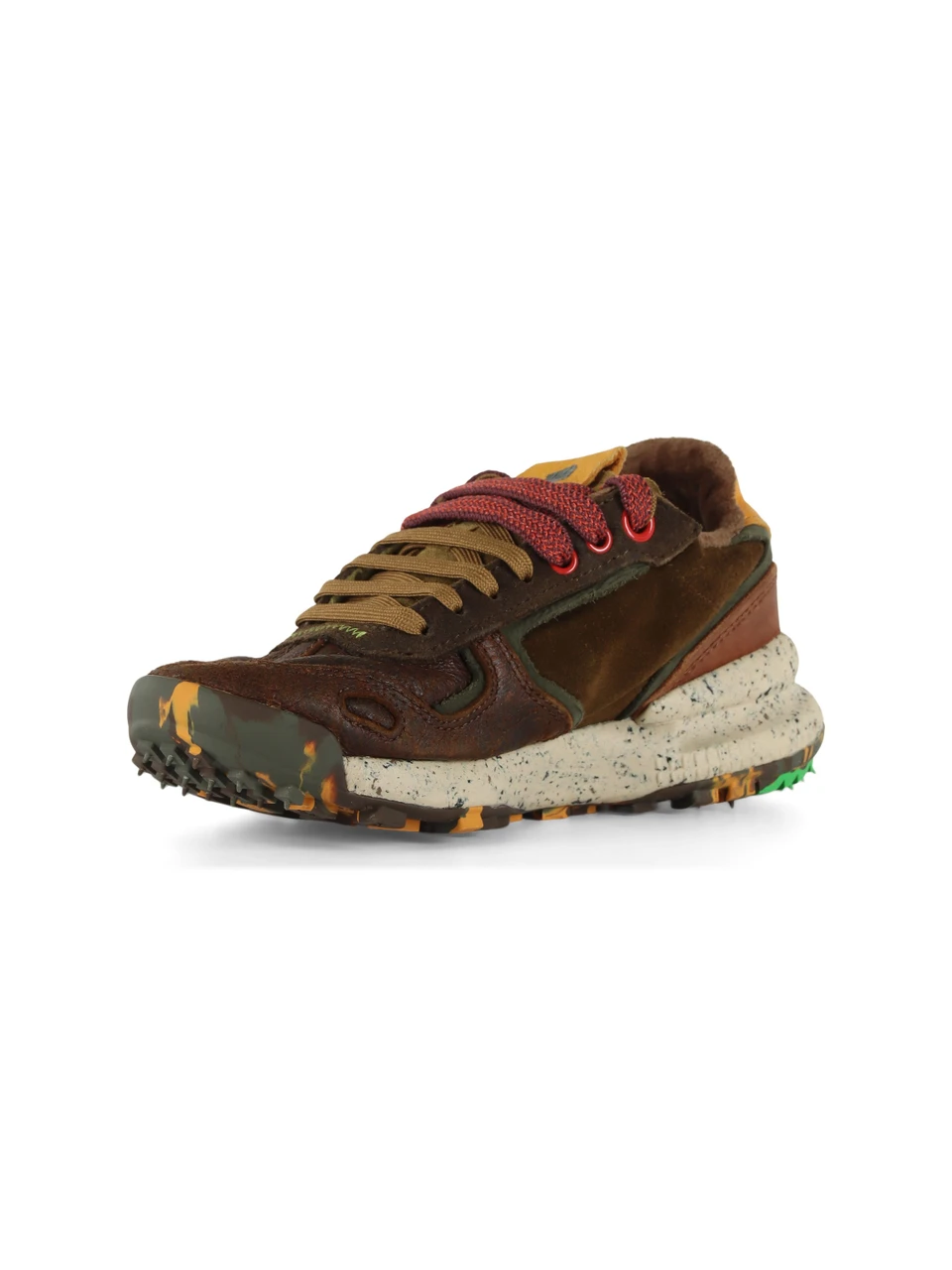 marrone scuro | Sneakers in pelle CHACRONA PREM EVO
