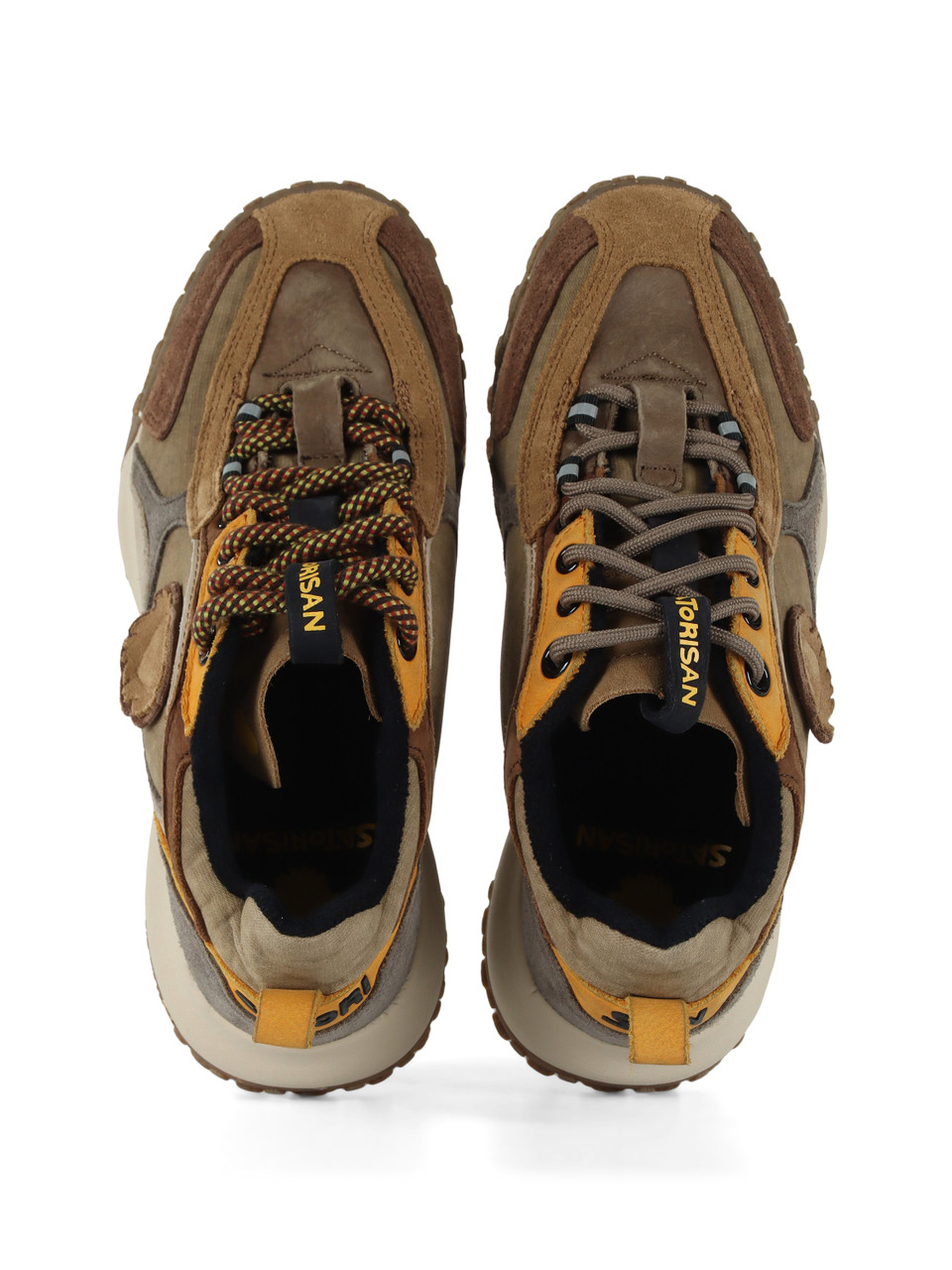 MARRONE CHIARO | Sneakers JACUBE ORIGIN in tessuto e pelle