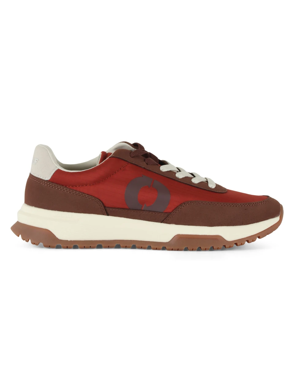 ROSSO | Sneakers in tessuto ed eco suede VENTURA