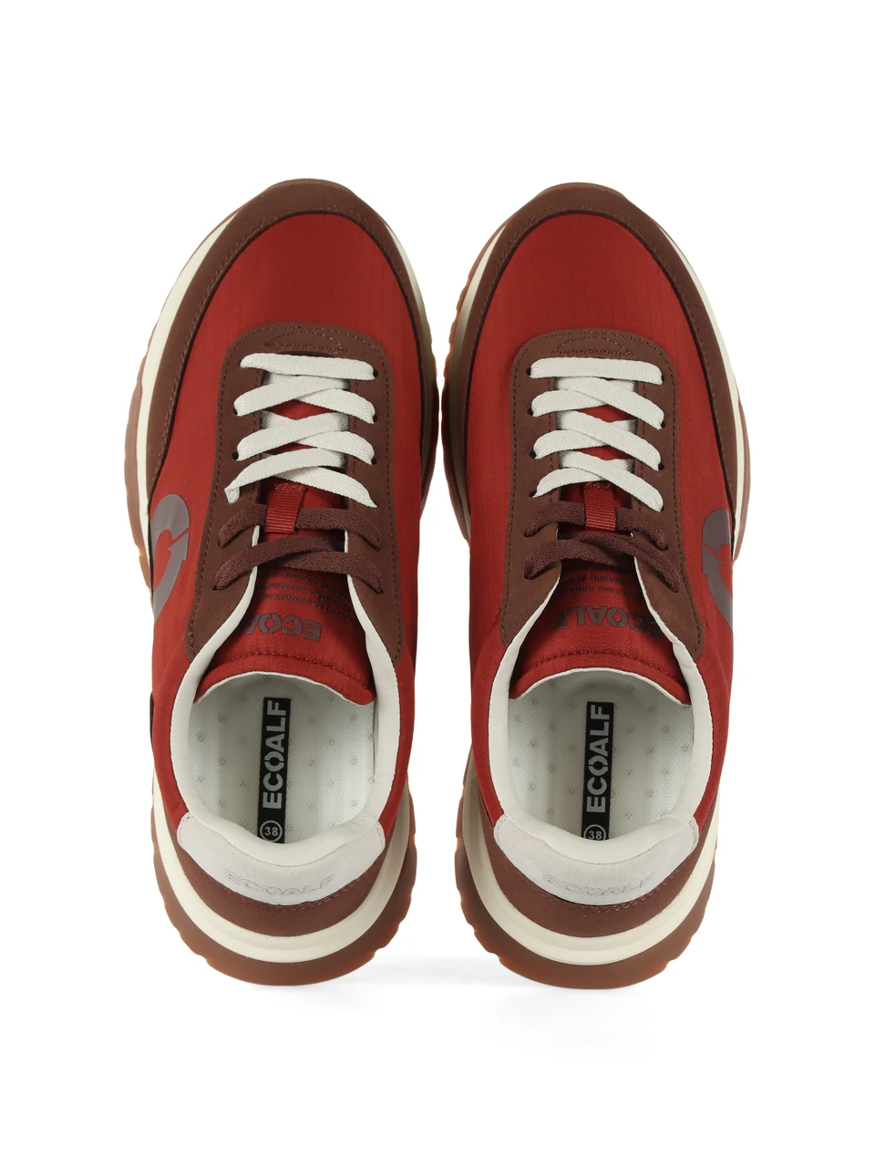 ROSSO | Sneakers in tessuto ed eco suede VENTURA