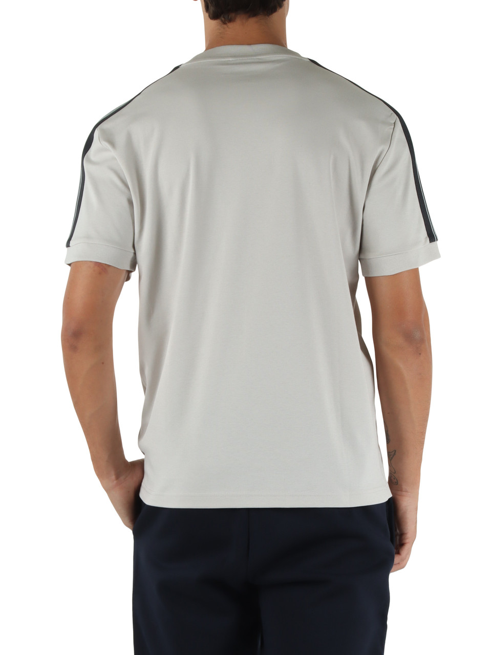 GRIGIO CHIARO | T-shirt in cotone Regular fit con patch logo