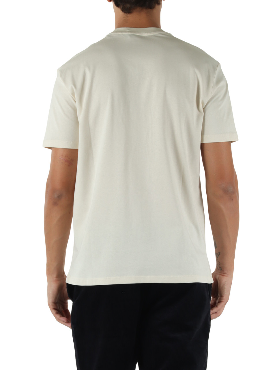PANNA | T-shirt regular fit in cotone con ricamo logo