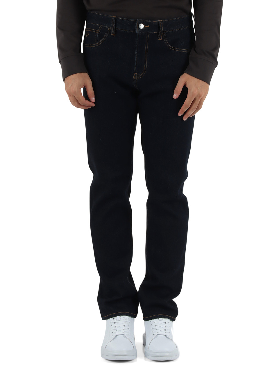 BLU SCURO | Pantaloni jeans cinque tasche J16 Straight fit
