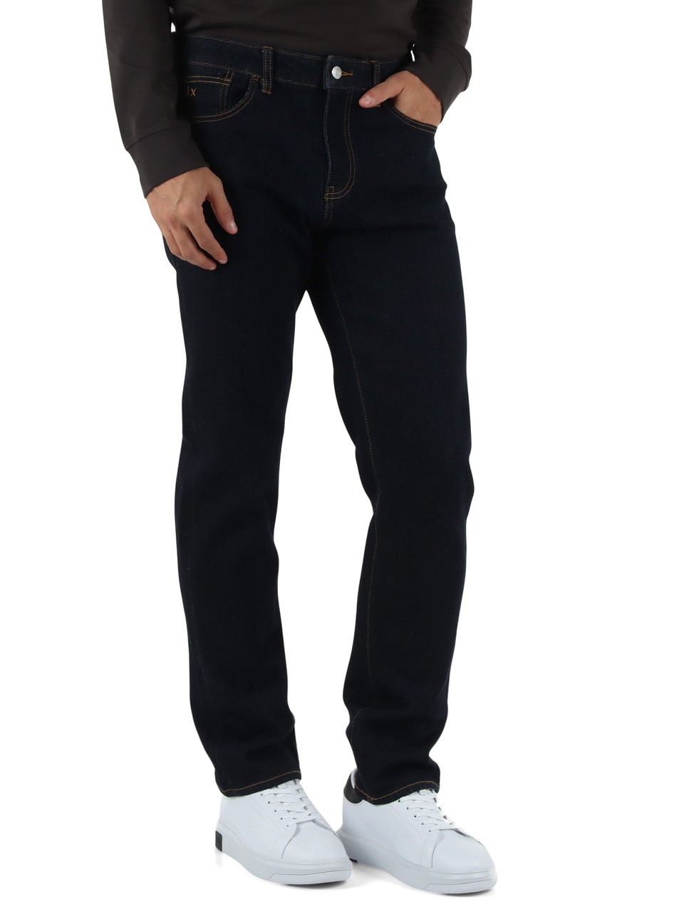BLU SCURO | Pantaloni jeans cinque tasche J16 Straight fit