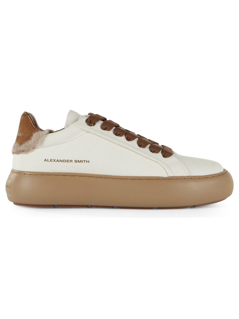 bianco/beige | Sneakers in pelle SOHO