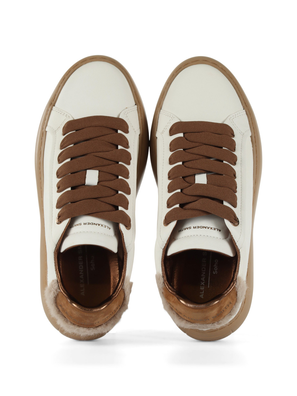 bianco/beige | Sneakers in pelle SOHO