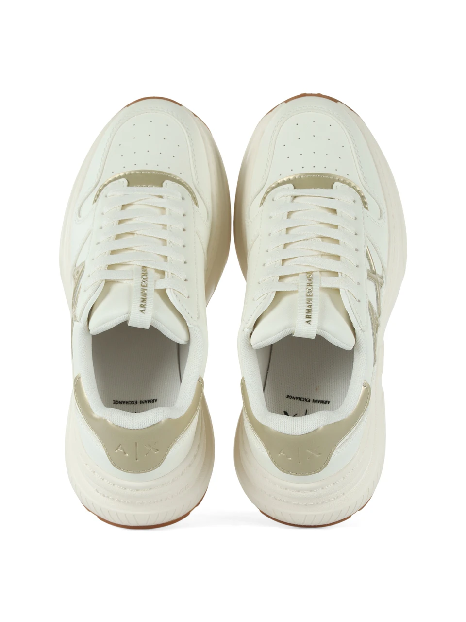 BIANCO | Sneakers in ecopelle con patch logo