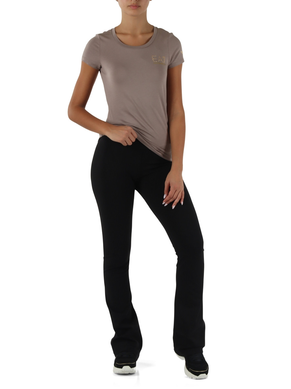 TORTORA | T-shirt slim fit in cotone e modal stretch