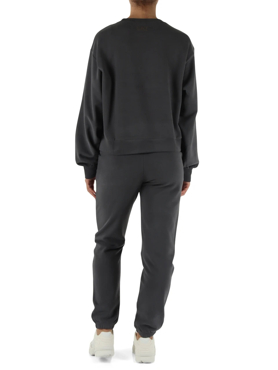 GRIGIO SCURO | Tuta sportiva in misto cotone