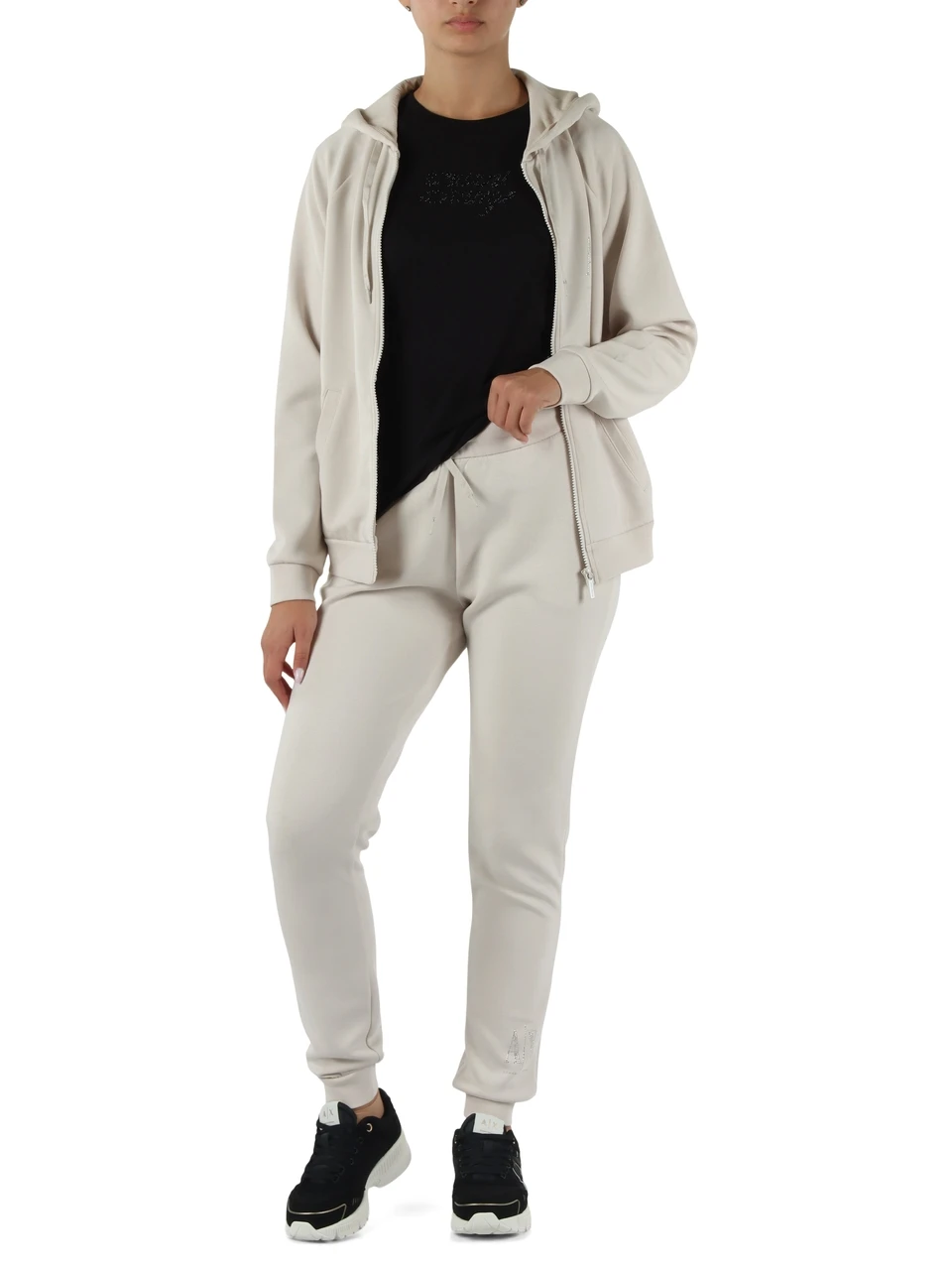 GRIGIO CHIARO | Pantalone sportivo in misto viscosa