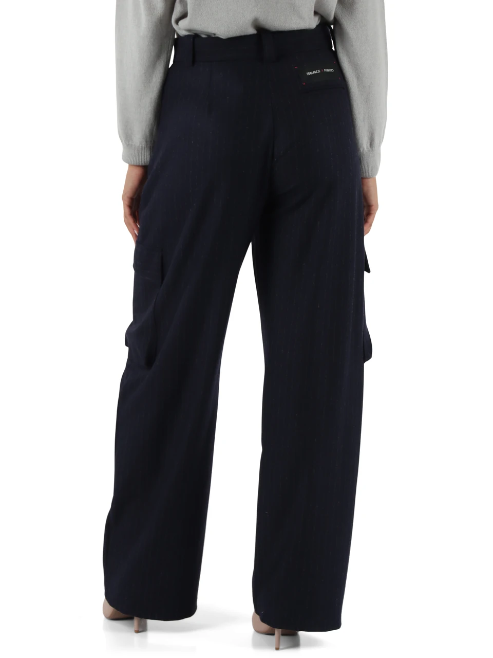 BLU | BARDAZZI X PINKO: Pantalone in misto lana CALDARO