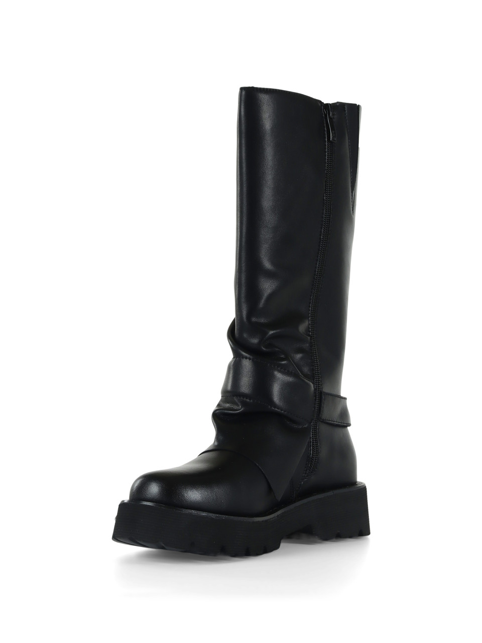 NERO | GIRL: Stivali in pelle PPJ436