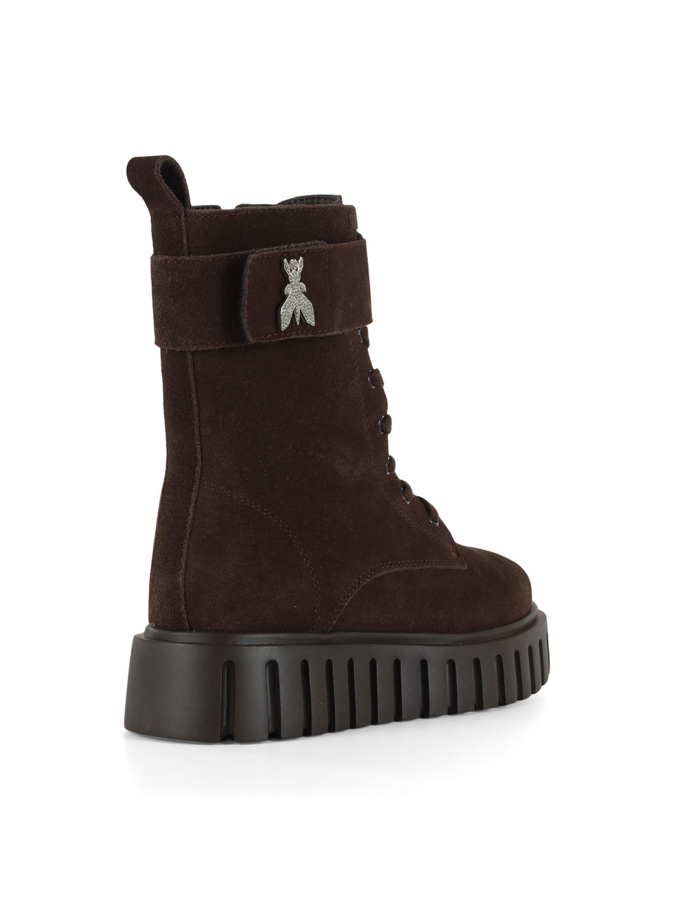 MARRONE | GIRL: Anfibi in pelle PPJ448