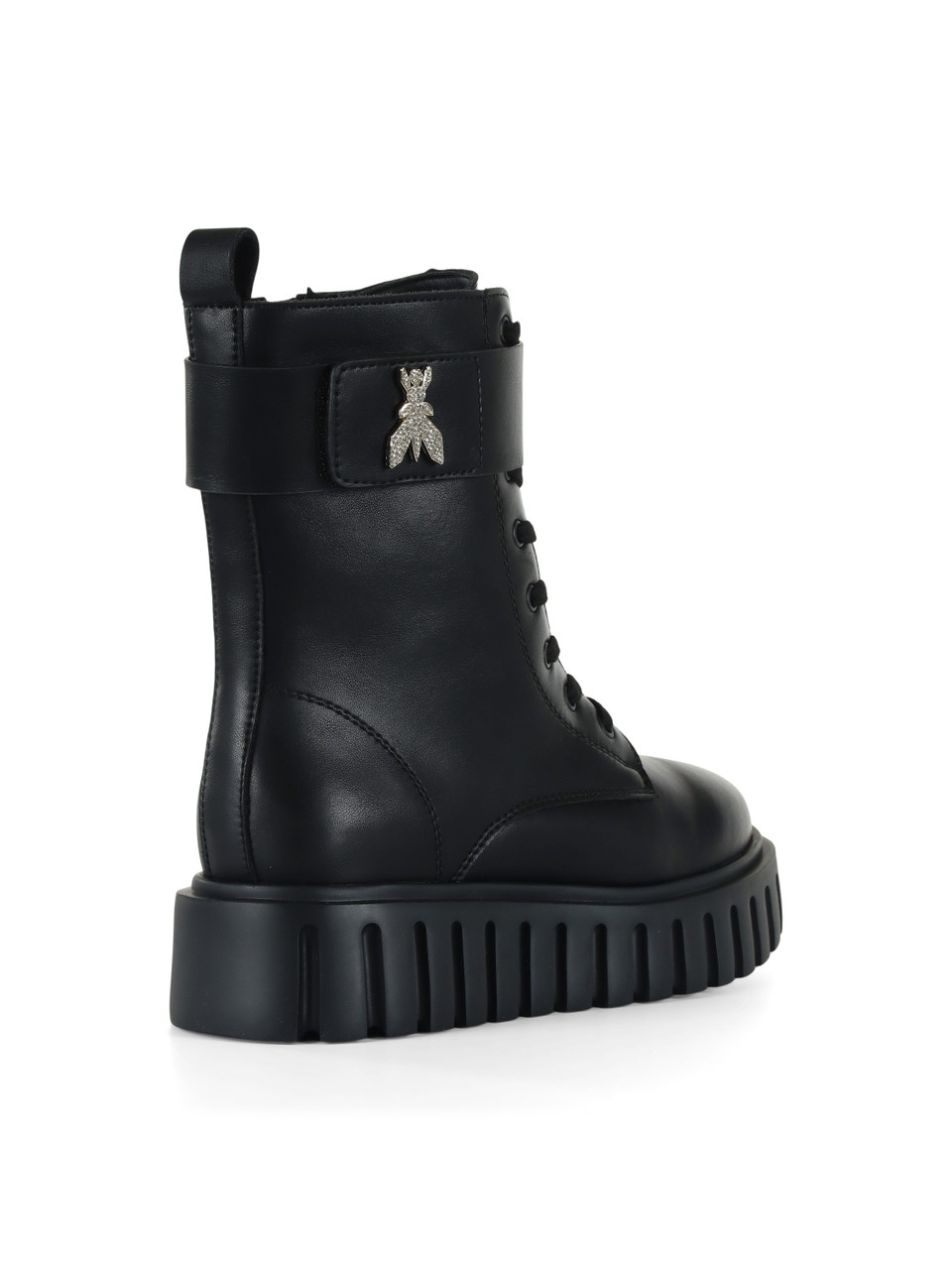 NERO | GIRL: Anfibi in pelle PPJ448
