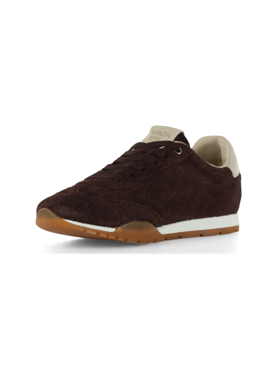 marrone scuro | GIRL: Sneakers in pelle PPJ424
