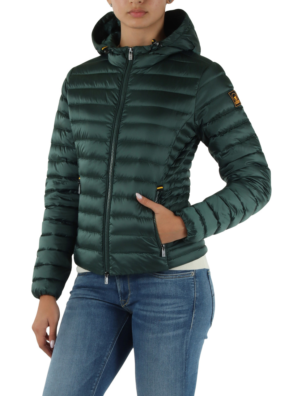 VERDE | Piumino slim fit AGHATA 2.0 800 Fill Power