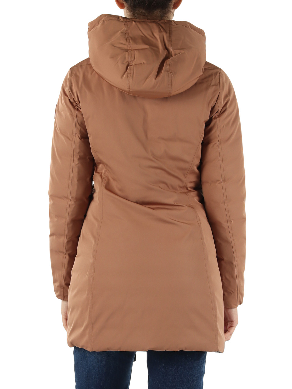 MARRONE CHIARO | Piumino reversibile KALIE 3.0 800 Fill Power
