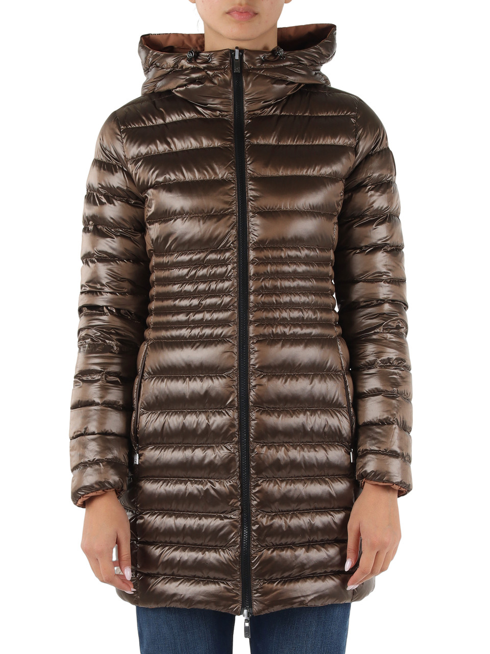 MARRONE CHIARO | Piumino reversibile KALIE 3.0 800 Fill Power
