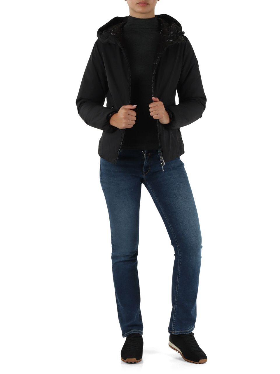 NERO | Piumino reversibile LINDA 3.0 800 Fill Power