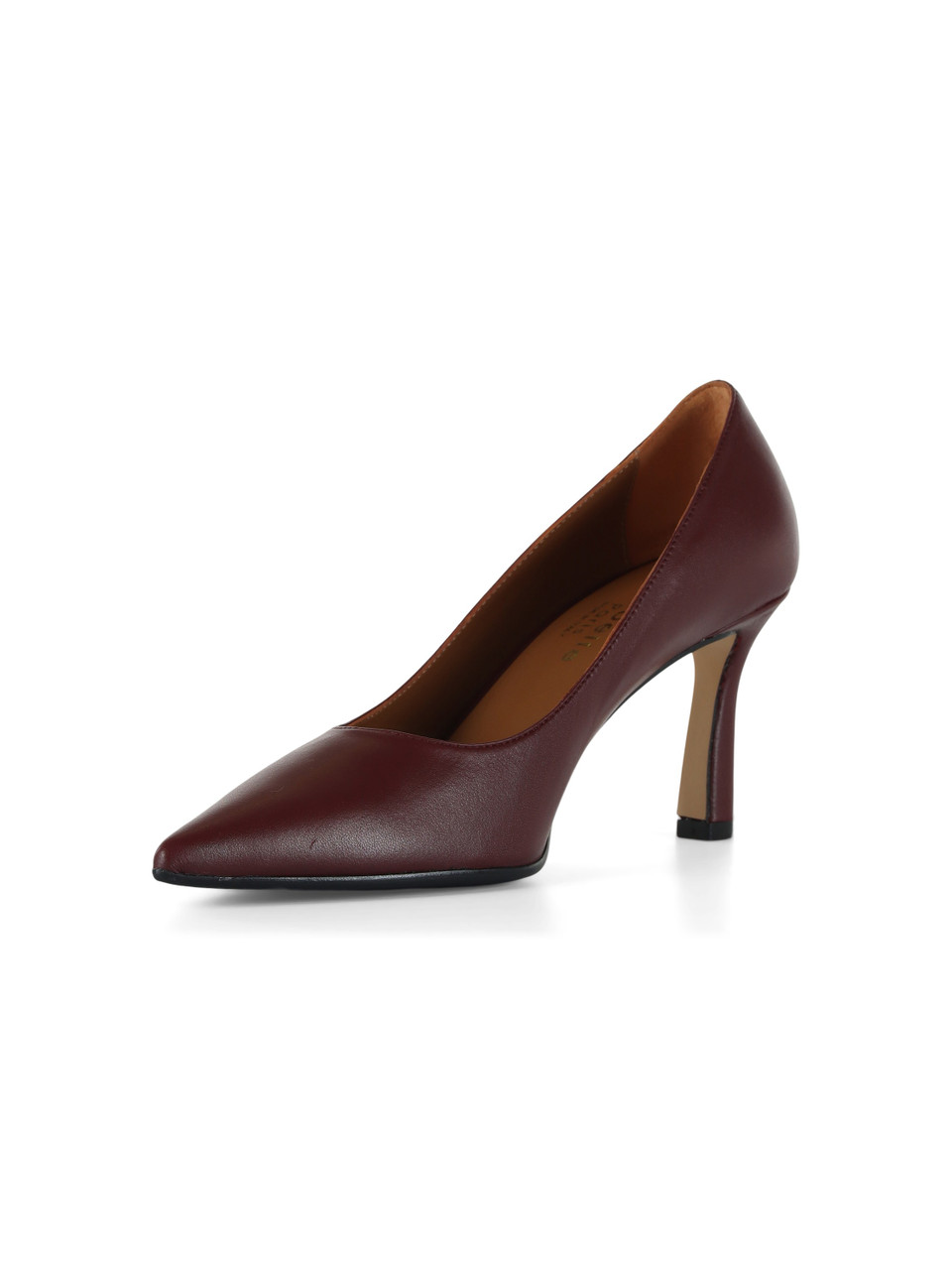 BORDEAUX | Décolleté in pelle