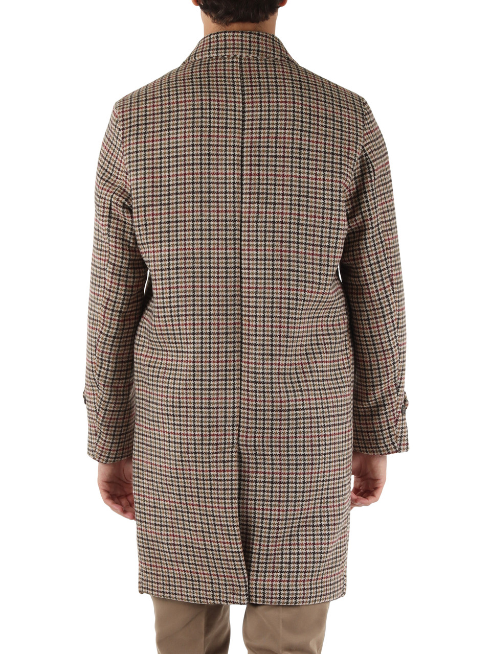 BEIGE | Cappotto BETTA con motivo pied de poule
