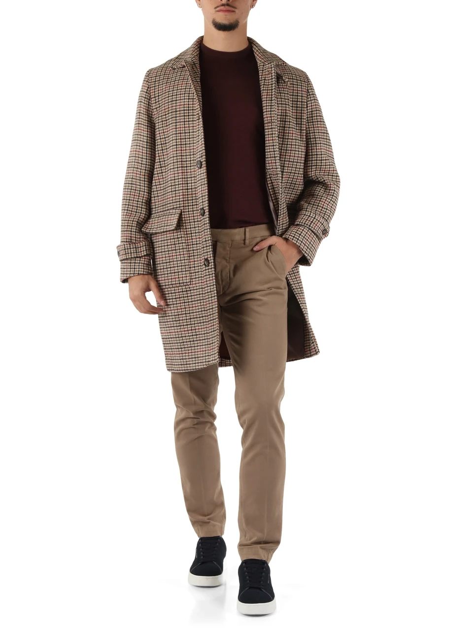 BEIGE | Pantalone MC-BRAD ONE MORE SIZE/2505 LUNGO