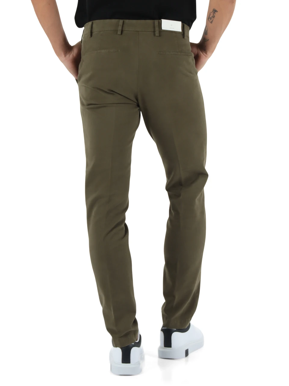VERDE MILITARE | Pantalone MC-BRAD ONE MORE SIZE/2505 LUNGO